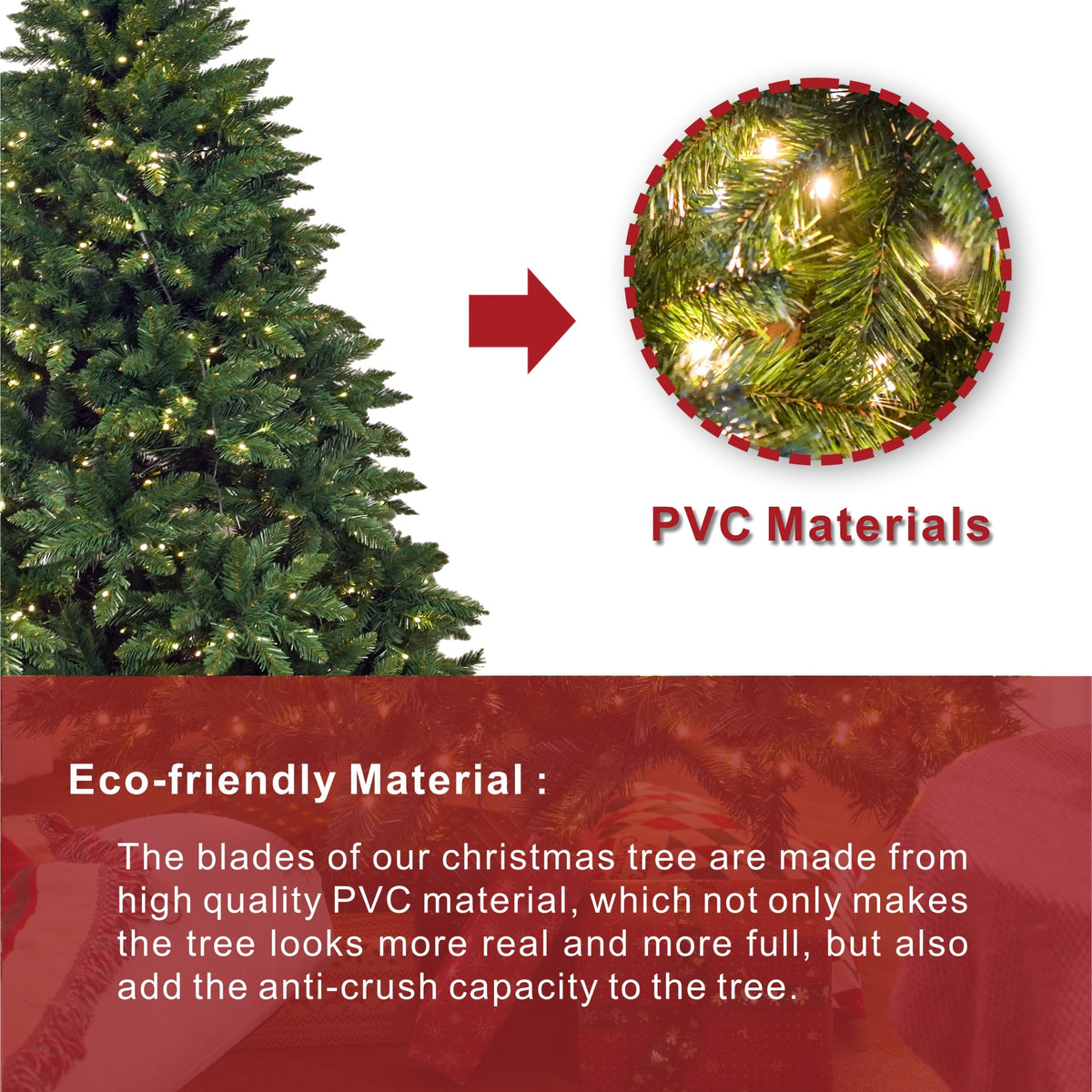 Classic Full Green Artificial Christmas Tree PAT-002