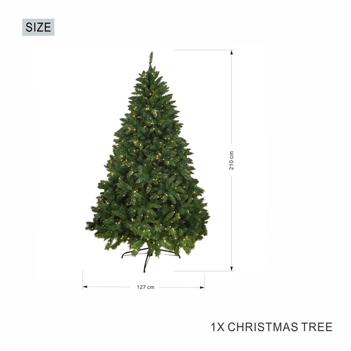 Classic Full Green Artificial Christmas Tree PAT-002