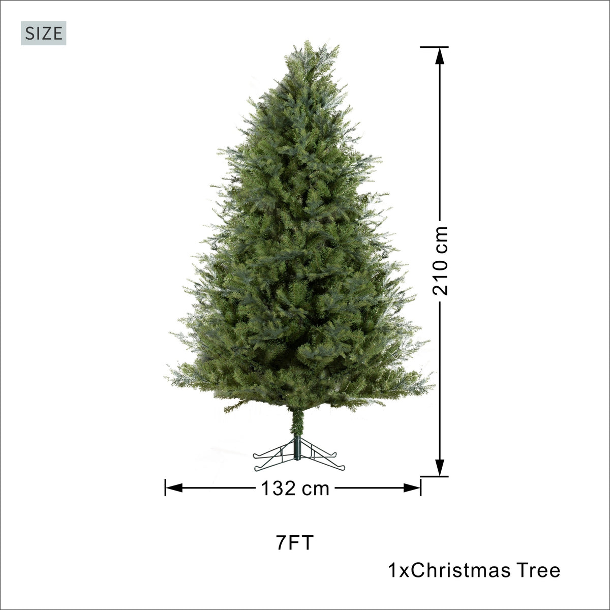 BLUE Series Premium PE & PVC Artificial Christmas Tree