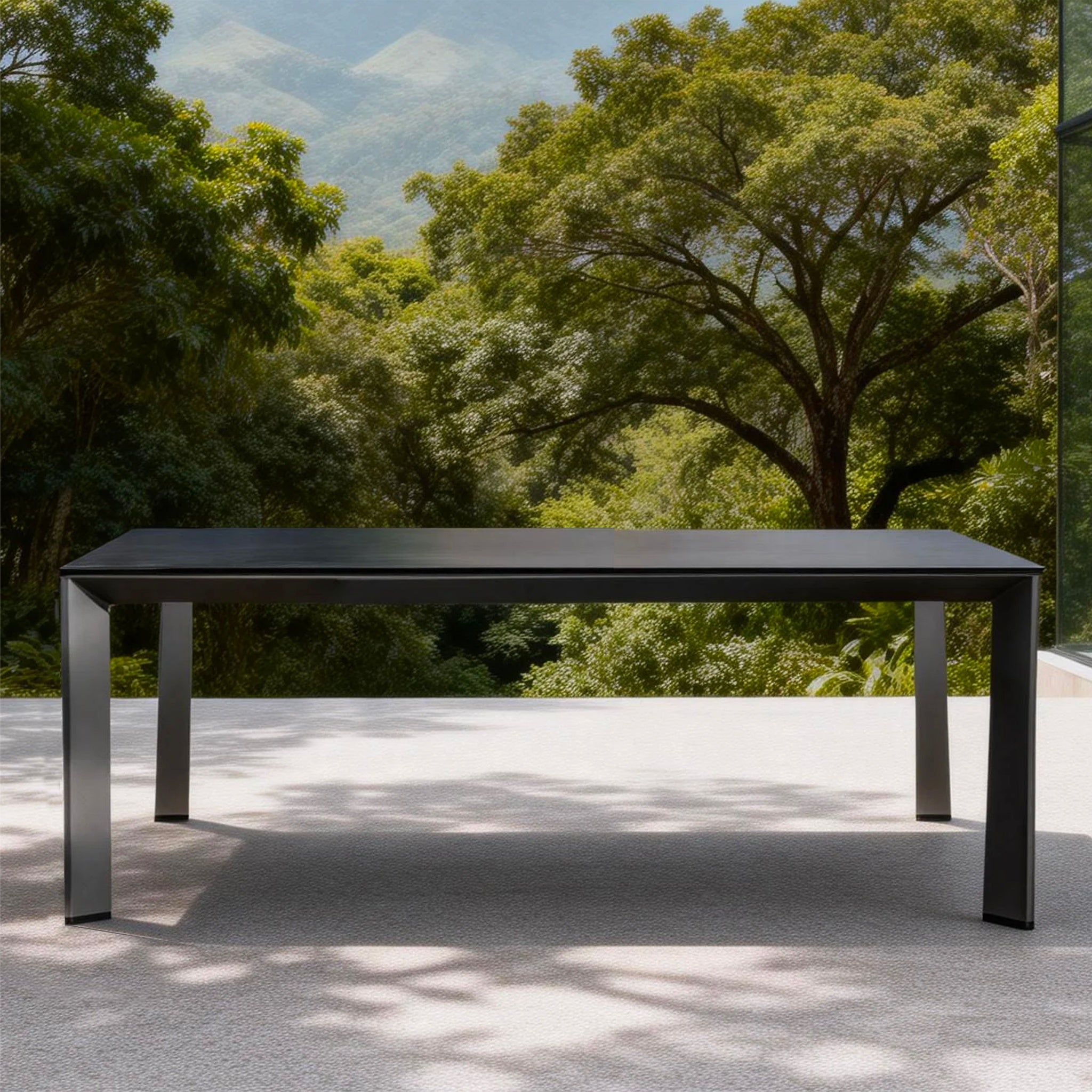 ARVE 200cm Aluminum Dining Table