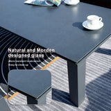 ARVE 5-Seater Modern Aluminium Outdoor Sofa Set - 4 Pieces