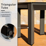 ARVE Aluminum Side Table (Ceramic Glass)