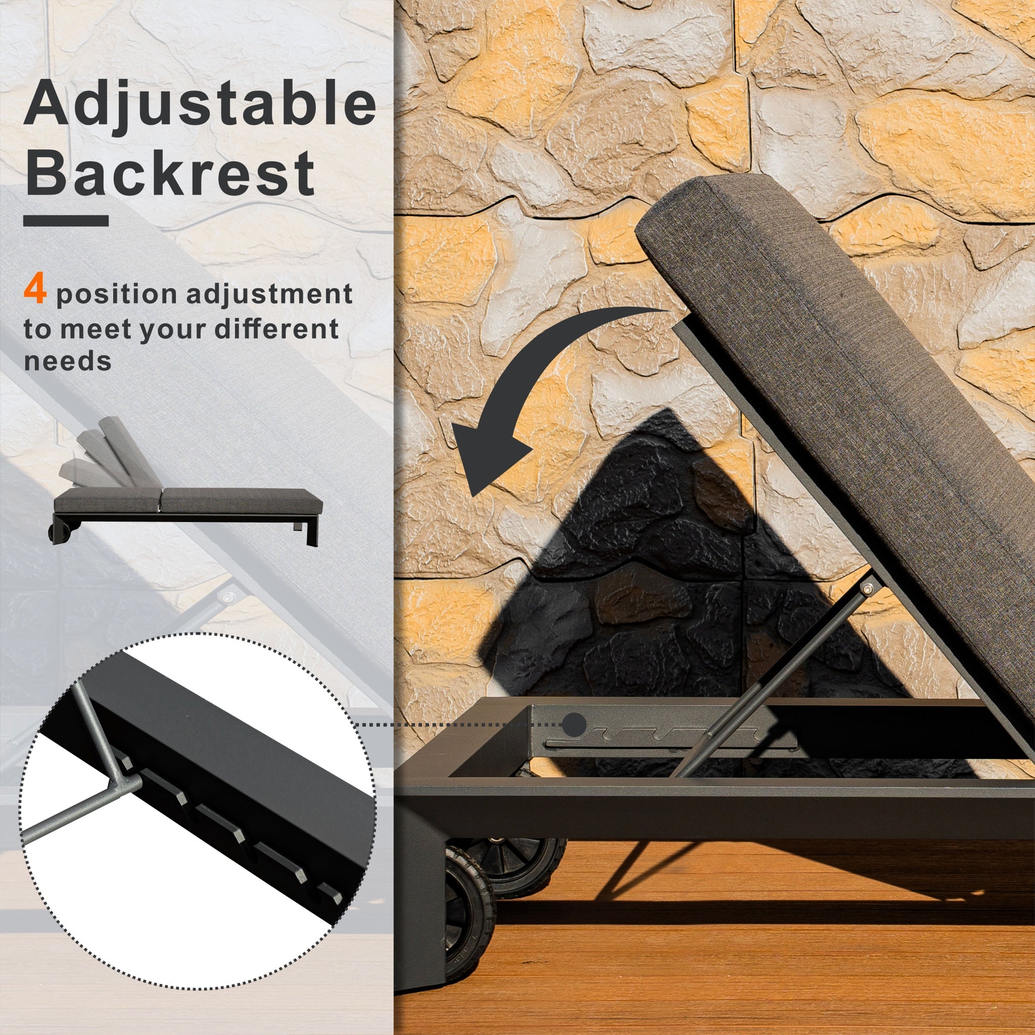ARVE Aluminum Sun Lounger