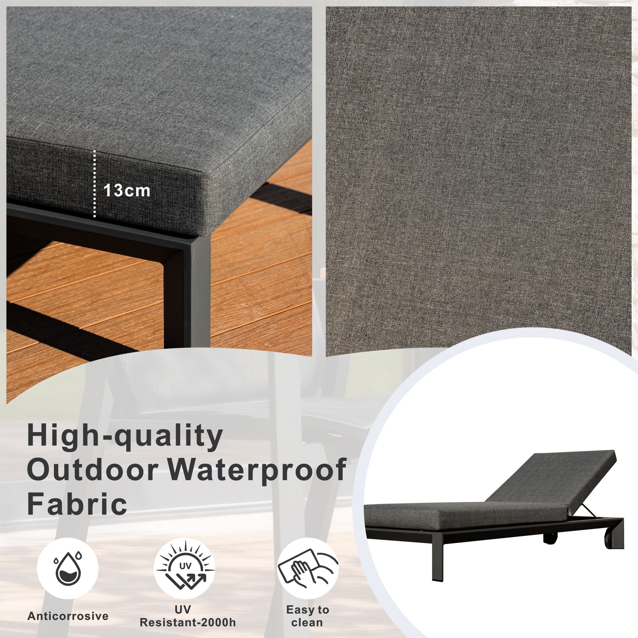 ARVE Aluminum Sun Lounger