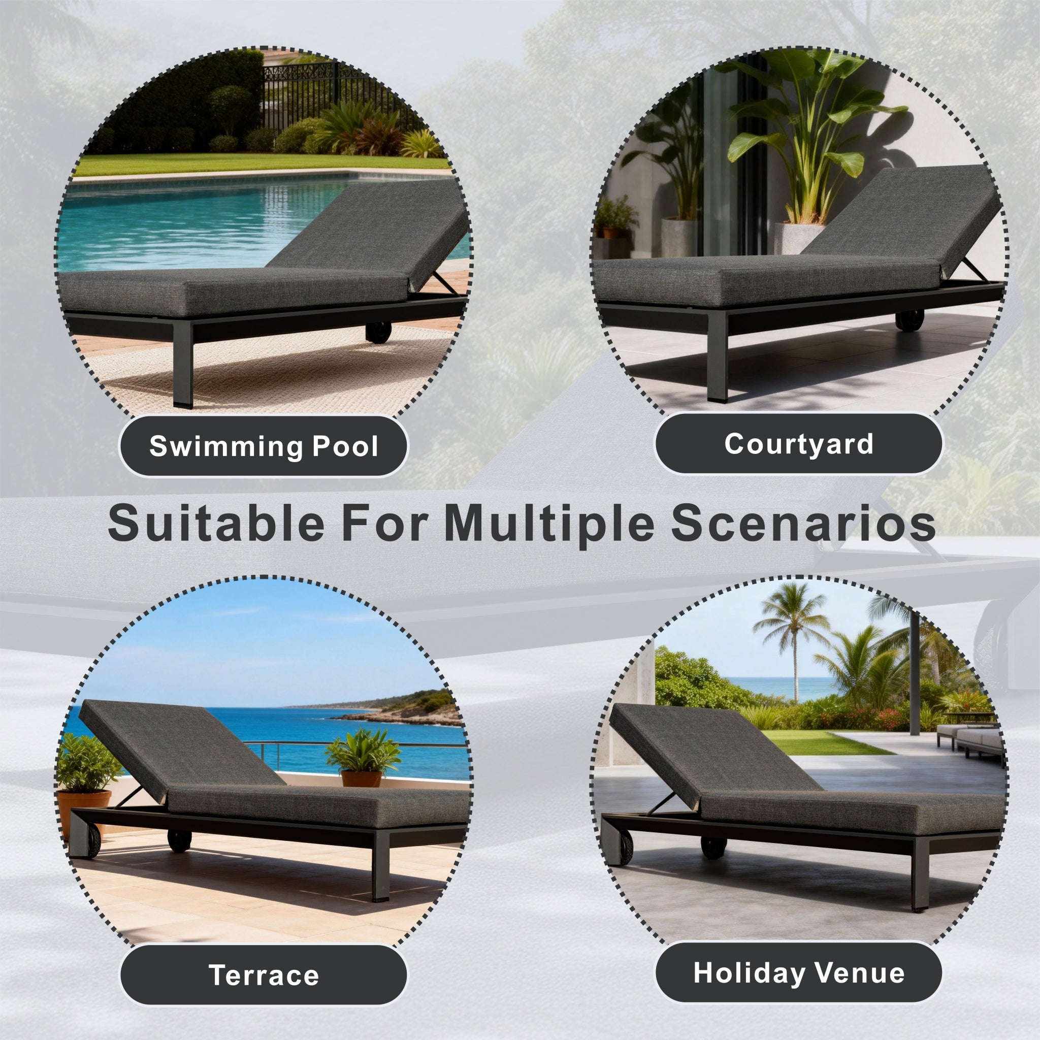ARVE Aluminum Sun Lounger