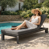 ARVE Aluminum Sun Lounger Set (Chaise + Side Table)