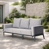 AUREL Aluminium 3-Seater Outdoor Sofa