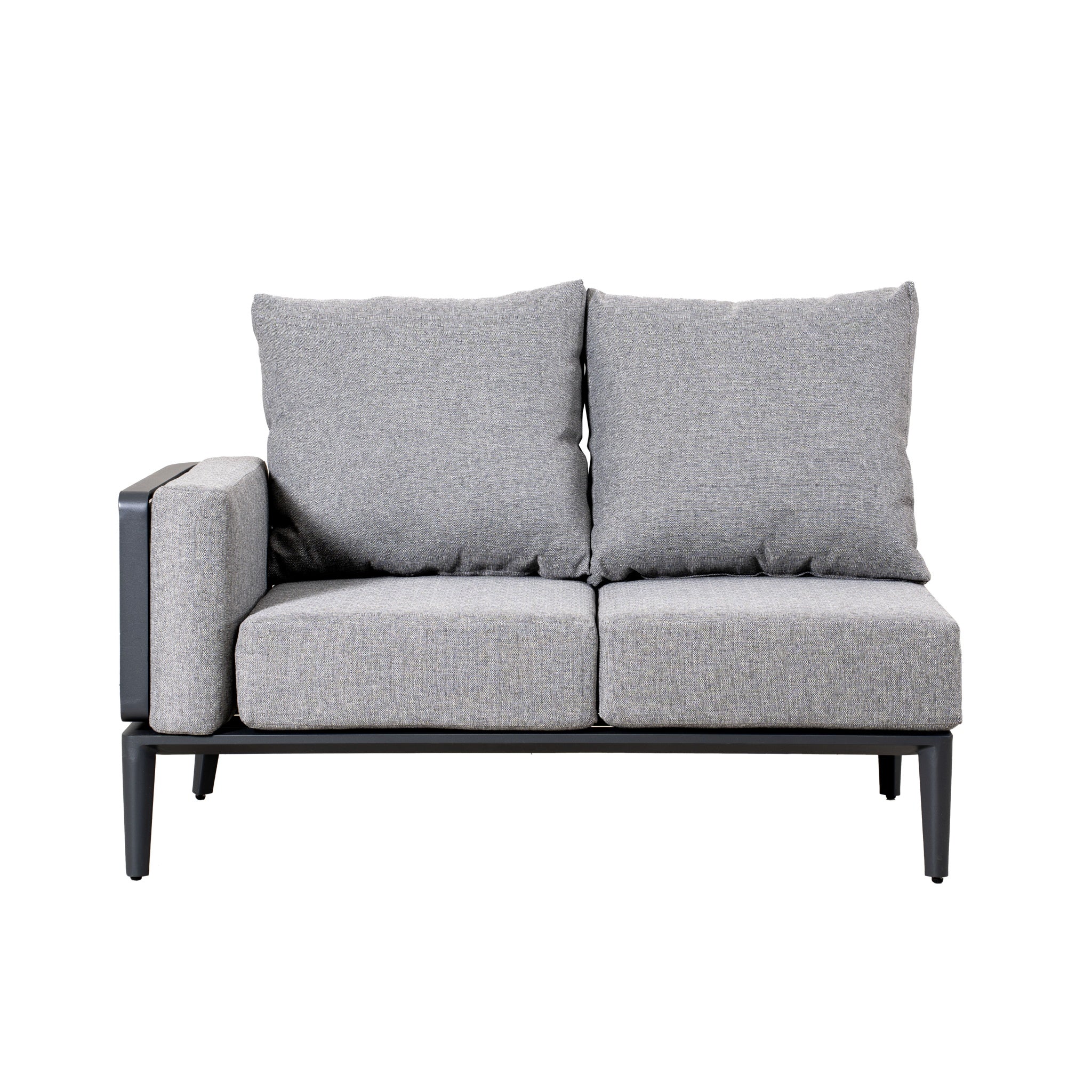 AUREL Aluminium Modular Armrest Sofa (Left & Right)