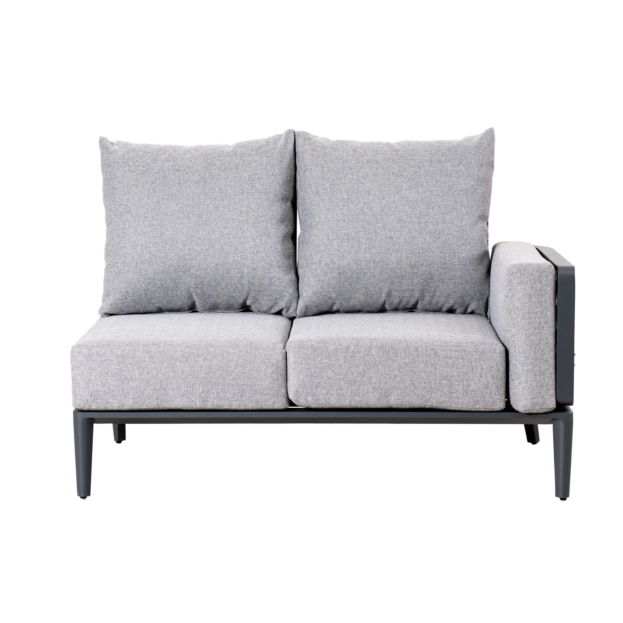 AUREL Aluminium Modular Armrest Sofa (Left & Right)