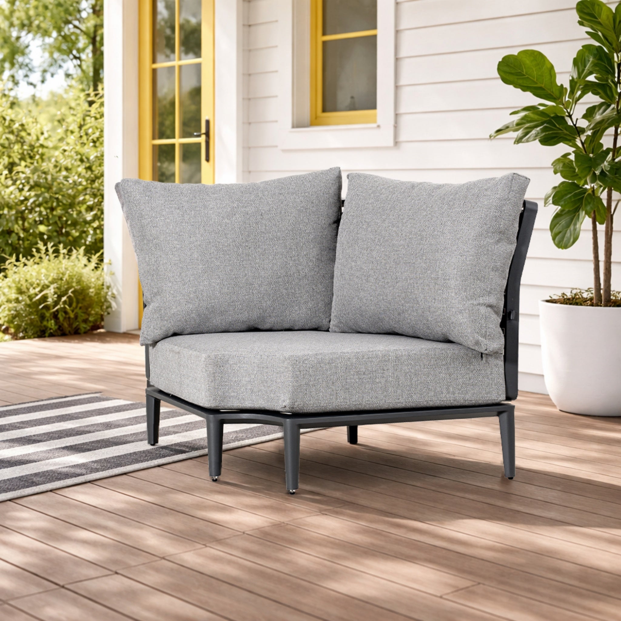 AUREL Aluminium Modular Corner Sofa