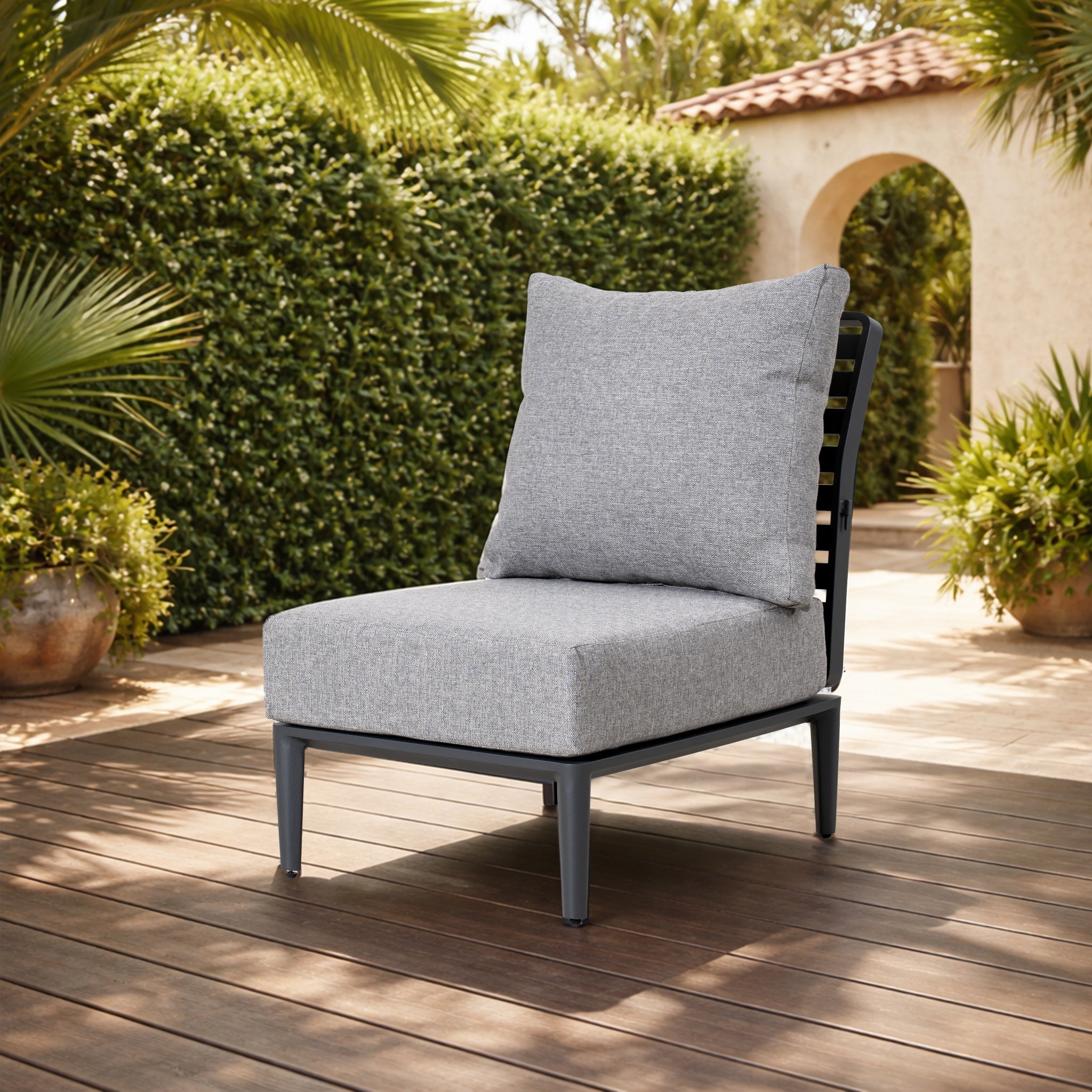 AUREL Aluminium Modular Middle Sofa