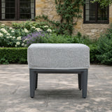 AUREL Aluminium Square Ottoman