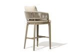 Asheville 3-Piece Outdoor Bar Set – Aluminum Bar Table with 2 Bar Chairs