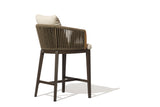 Asheville 3-Piece Outdoor Bar Set – Aluminum Bar Table with 2 Bar Chairs
