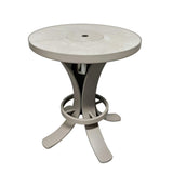 Asheville 3-Piece Outdoor Bar Set – Aluminum Bar Table with 2 Bar Chairs