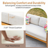CAVEN Solid Wood Outdoor 2-Seater Sofa