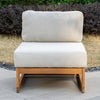 CAVEN Solid Wood Outdoor Middle Sofa Module
