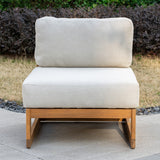 CAVEN Solid Wood Outdoor Middle Sofa Module