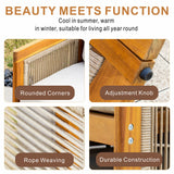 CAVEN Solid Wood Outdoor Armchair