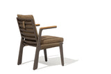 Hood 7-Piece Outdoor Dining Set – Aluminum Dining Table with 6 Chairs & Fire-Resistant Cushions