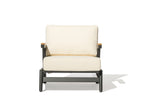 Hood 5-Piece Outdoor Sofa Set – Aluminum Patio Set with Fire-Resistant Cushions, Coffee Table & Side Table