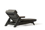 Hood Outdoor Sun Lounger – Aluminum Frame Chaise Lounge with Fire-Resistant Cushions