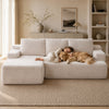 SOFTY Compressed Modular Sofa with Chaise