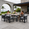 TALARA Aluminium Outdoor Dining Set (6-Seater)