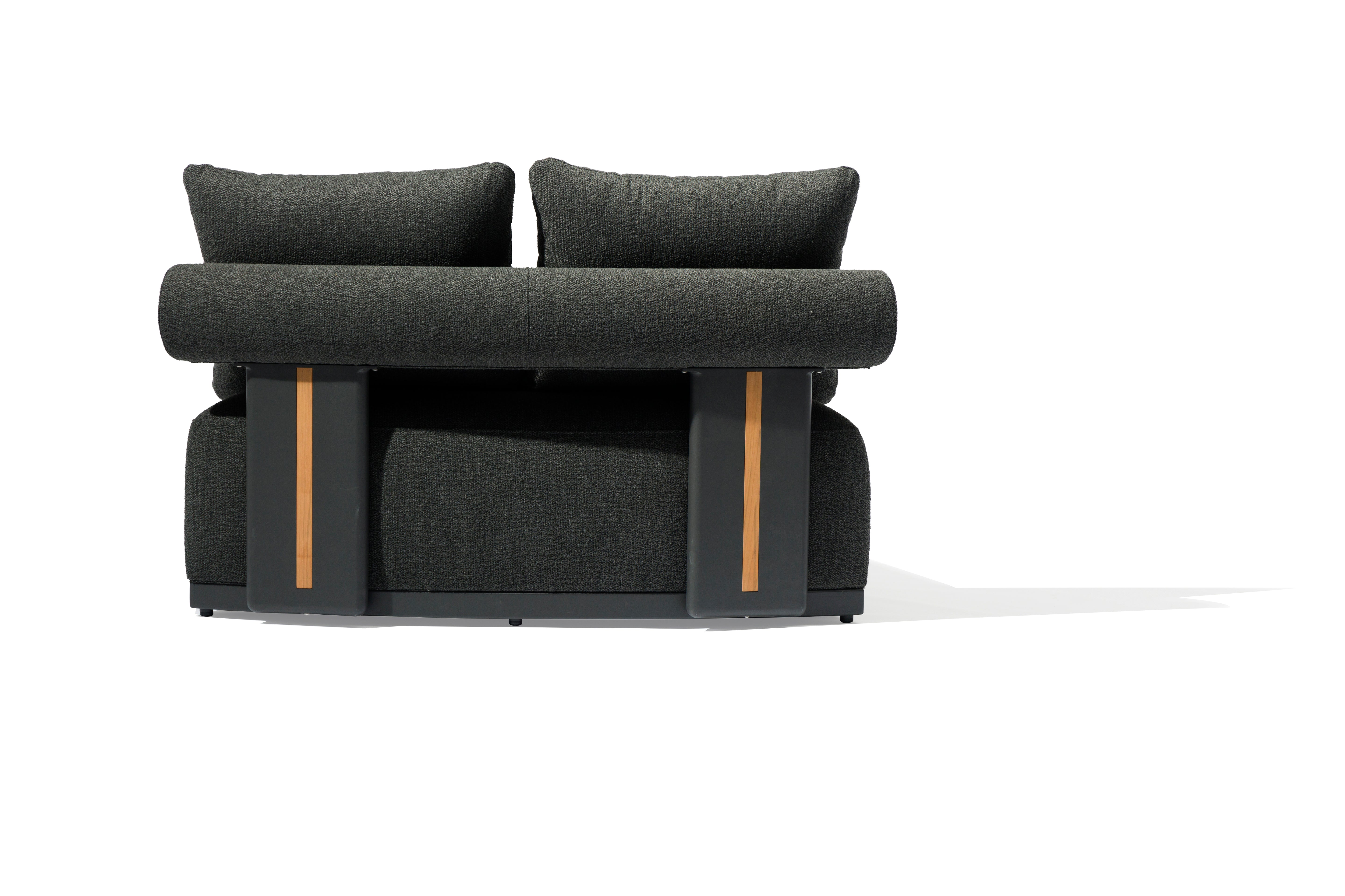 Denver 5-Piece Outdoor Sofa Set – Aluminum Patio Sectional with Fire-Resistant Cushions & Coffee Table