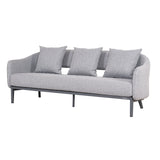 VELORA Aluminium Outdoor 3-Seater Sofa