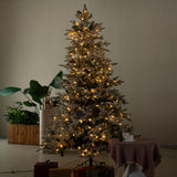 FIN Series Flocked PE & PVC Artificial Christmas Tree