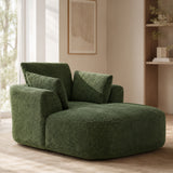 SOFTY Compressed Indoor Lounge Sofa Chair - Green