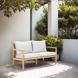 SOLARA 6-Piece Wood Outdoor Sofa Set – 7-Seater