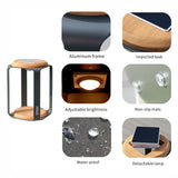 Small Solar LED Outdoor Light - 20x20x3.5cm