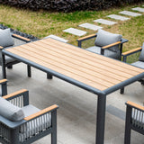 TALARA Aluminium Outdoor Dining Set (8-Seater)