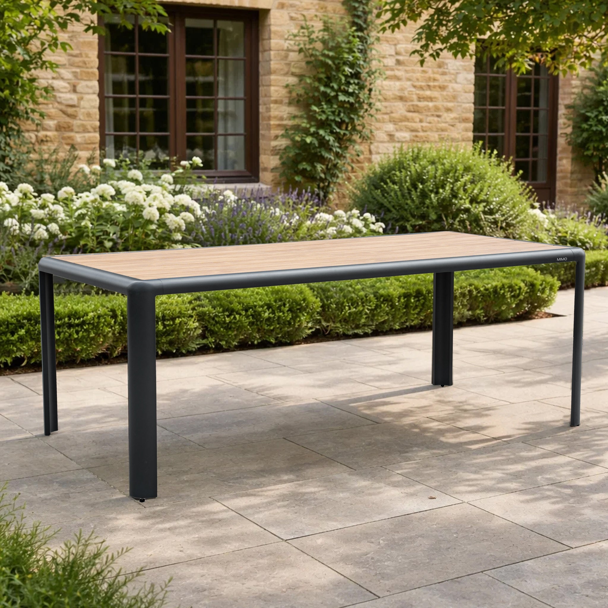 TALARA Aluminium Outdoor Dining Table 2M x 1M