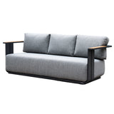 VAREL Aluminium Outdoor 3-Seater Sofa
