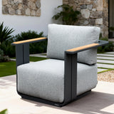 VAREL Aluminium Outdoor Armchair