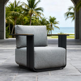 VAREL Aluminium Outdoor Armchair