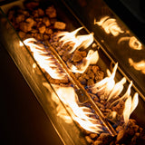 ZENITH Modular Steel Gas Fire Pit Table Set