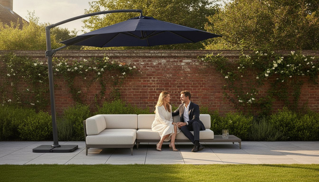 The Definitive Guide to Cantilever Parasols: Engineering Elegance for the British Garden