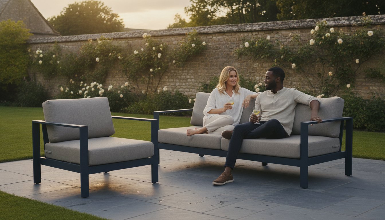 The Ultimate Guide to the Aluminium Garden Sofa Set: Luxury for the British Climate