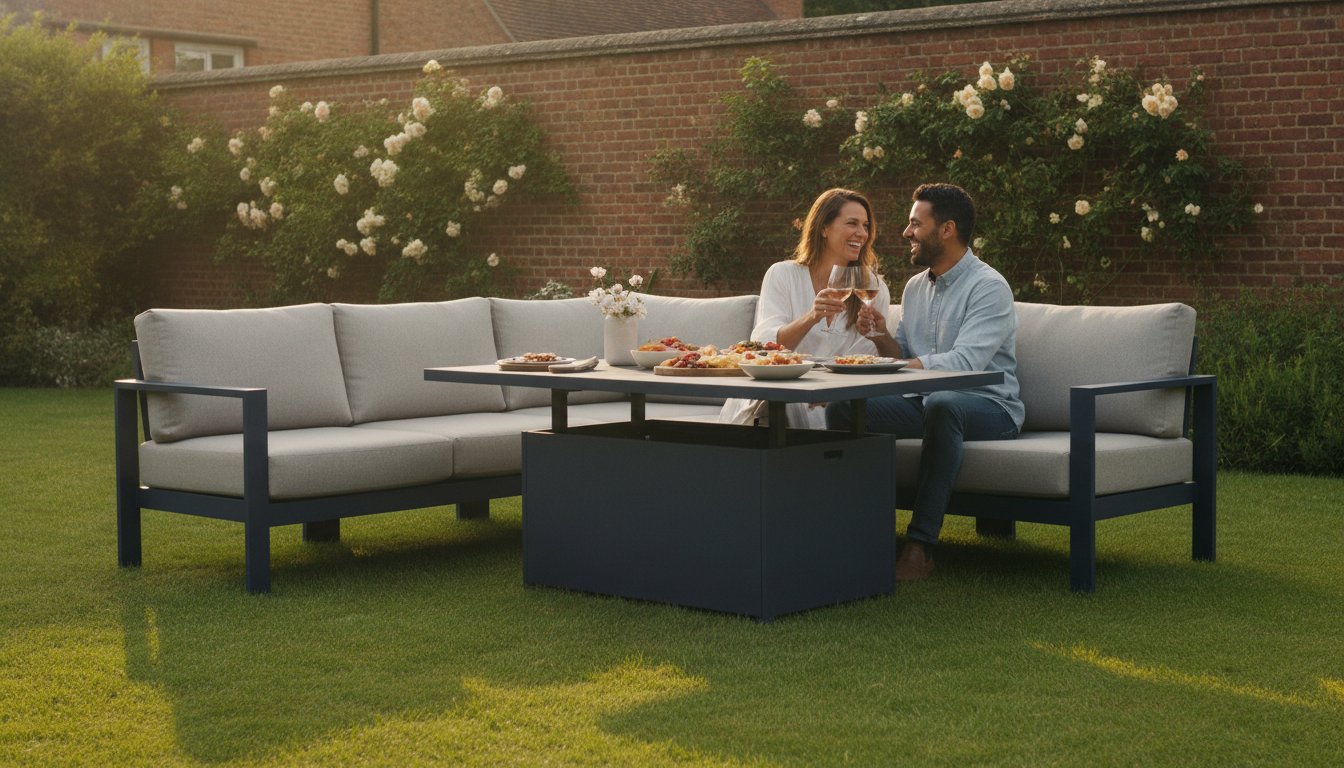 The Ultimate Guide to Luxury Garden Sofa Sets with Rising Tables
