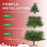 BLUE Series Premium PE & PVC Artificial Christmas Tree