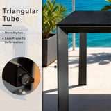 ARVE 160cm Aluminum Dining Table