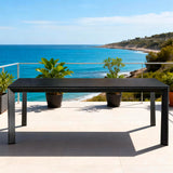 ARVE 200cm Aluminum Dining Table