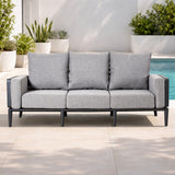 AUREL Aluminium 3-Seater Outdoor Sofa