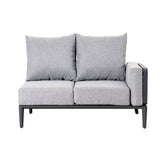 AUREL Aluminium Modular Armrest Sofa (Left & Right)