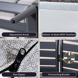 AUREL Aluminium Modular Corner Sofa