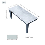AUREL Aluminium Side Table